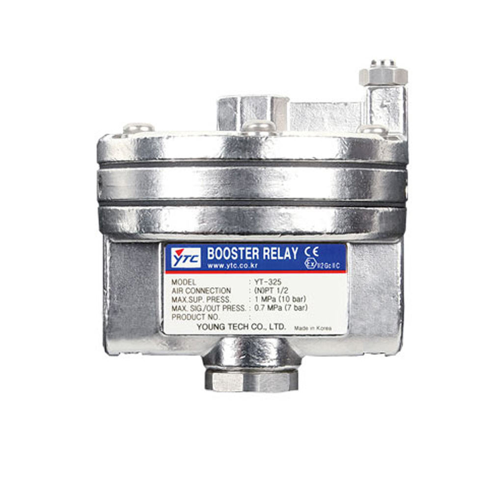 Rotork YT-325 Series Pneumatic Volume Booster Relay for Valve Positioner