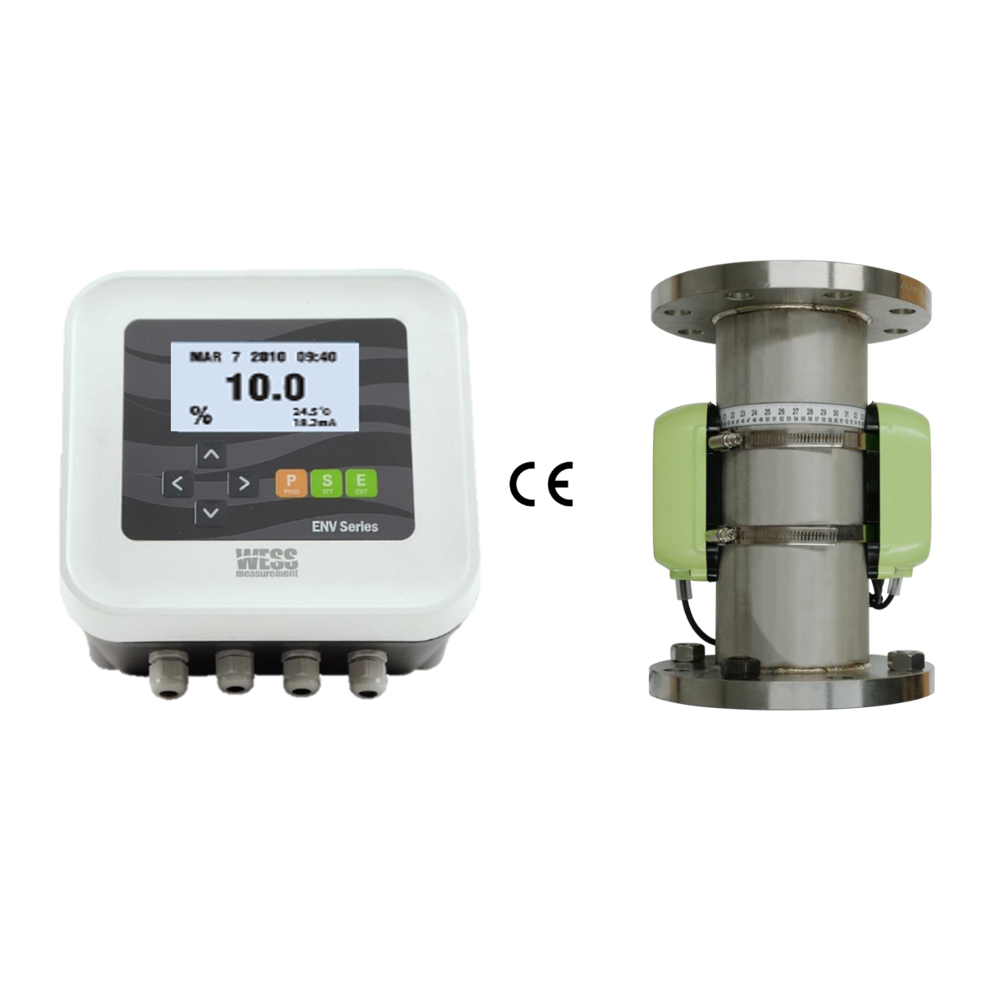 Clamp-on Type Ultrasonic Sludge Density Meter ENV200-C Wess Measurement
