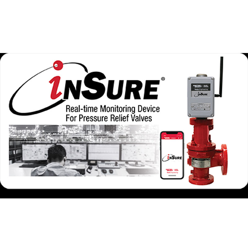 inSure® Real-Time Monitoring For Pressure Relief Valves