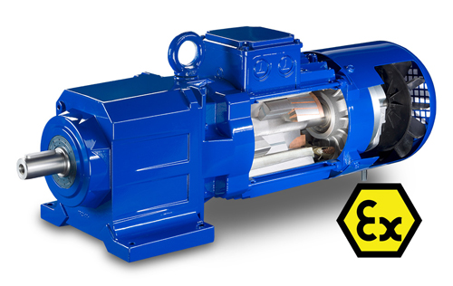 IE4-PM Synchronous Geared Motors for Explosion Hazardous Areas 