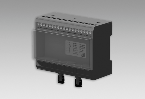 Signal Processing Fiber-optic transmitter in outdoor box: LWL-SBR Pressure Transmitter