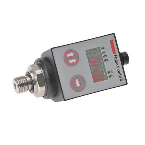 Pressure sensor 548 with display and programmable switching outputs -1 ... 0 – 40 bar  pressure transmitter 