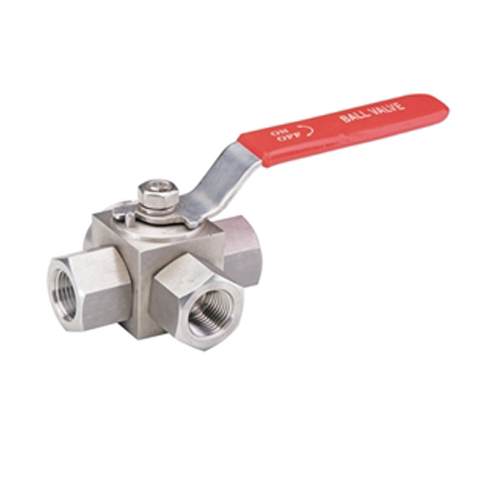 3 WAY BALL VALVE (SIDE PORT INLET)