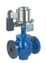 GLOBE 2 WAY VALVE (Piston Operated Valve)