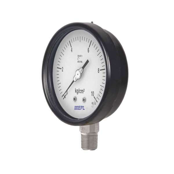 MP05 PP Case Pressure Gauge - Bourdon Tube, Dn100 & Dn150