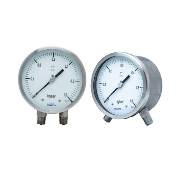 MP12 Differential Pressure Gauge - Bellow