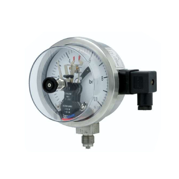 MP16 All Ss Electric Contact Pressure Gauge - Dome Style