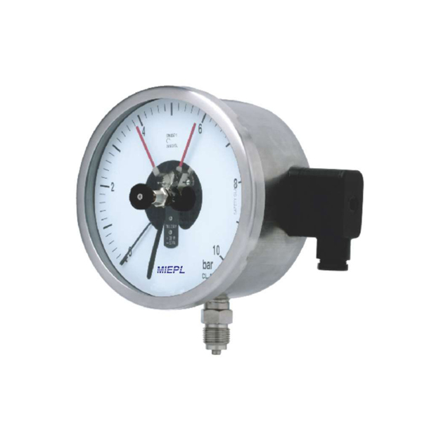 MP17 All Ss Electric Contact Pressure Gauge - High Version Case