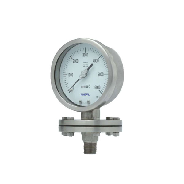 MP21 All Stainless Steel Pressure Gauge - Diaphragm