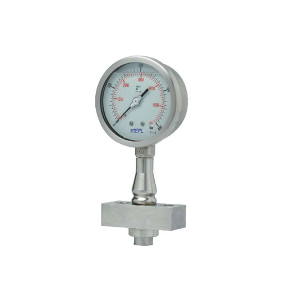 MP25 Homogenizer Pressure Gauges - Diaphragm Seal