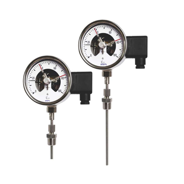 MTG03 Electric Contact, Deep Case Version Industrial Thermometer